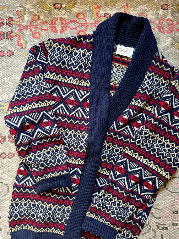 Vintage Sweater | Unisex Vintage Cardigan Sweater… - image 1