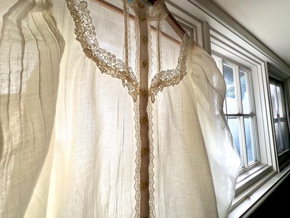 Vintage Gunne Sax Skirt Set: Semi Sheer Gauze Blo… - image 17