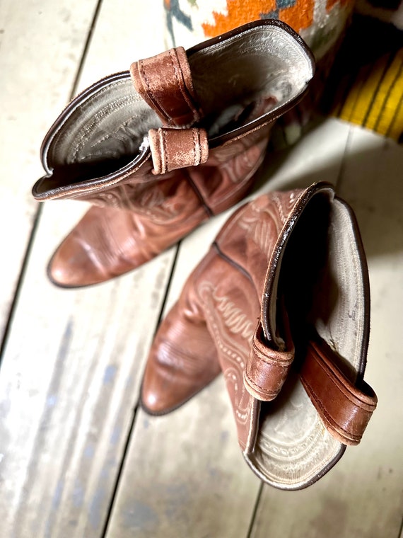 Vintage Tony Lama Cowboy Boots | Men's Vintage Co… - image 8