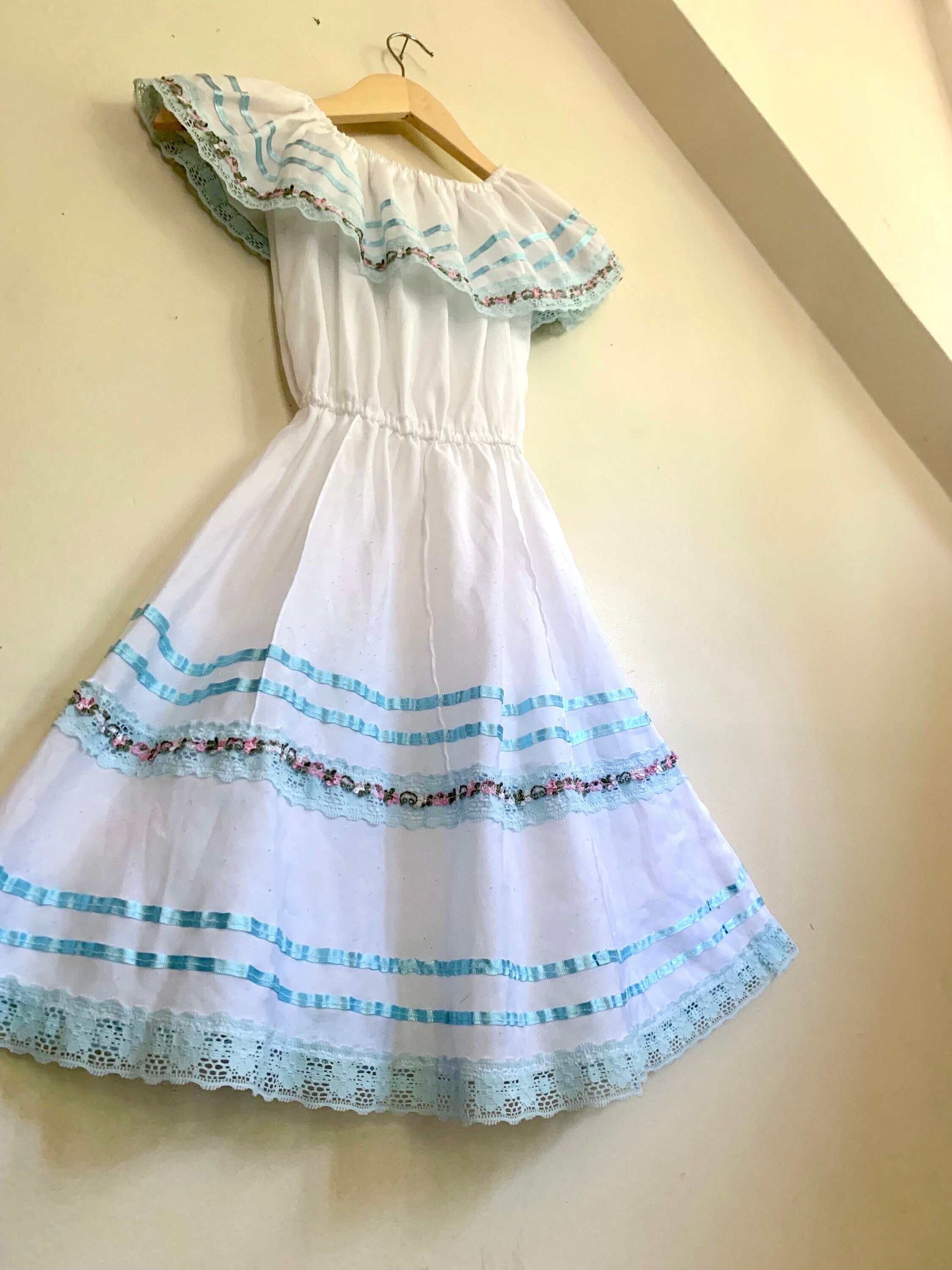 black embroidered smock dress DAISY DRESS - MEXICAN EMBROIDERED DRESS main image 1