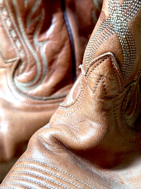 Vintage Tony Lama Cowboy Boots | Men's Vintage Co… - image 5