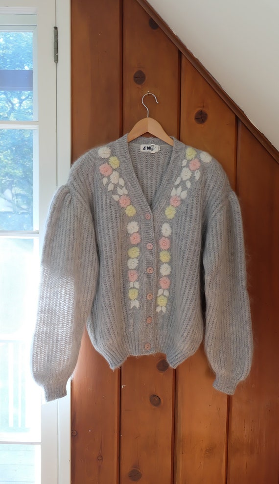 Vintage 1980s Cardigan Sweater 80s Women's Sweaters | Etsy