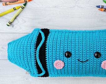 Crayon Crochet Pattern, Crayon Amigurumi Pattern, Crayon Kawaii Cuddler, Crayon Plushie, Crayon Stuffie, Kawaii Crayon