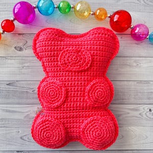 Gummy Candy Crochet Pattern, Candy Bear Amigurumi Pattern, Gummy Candy Plush, Candy Bear Plush Kawaii Cuddler, Gummy Plush