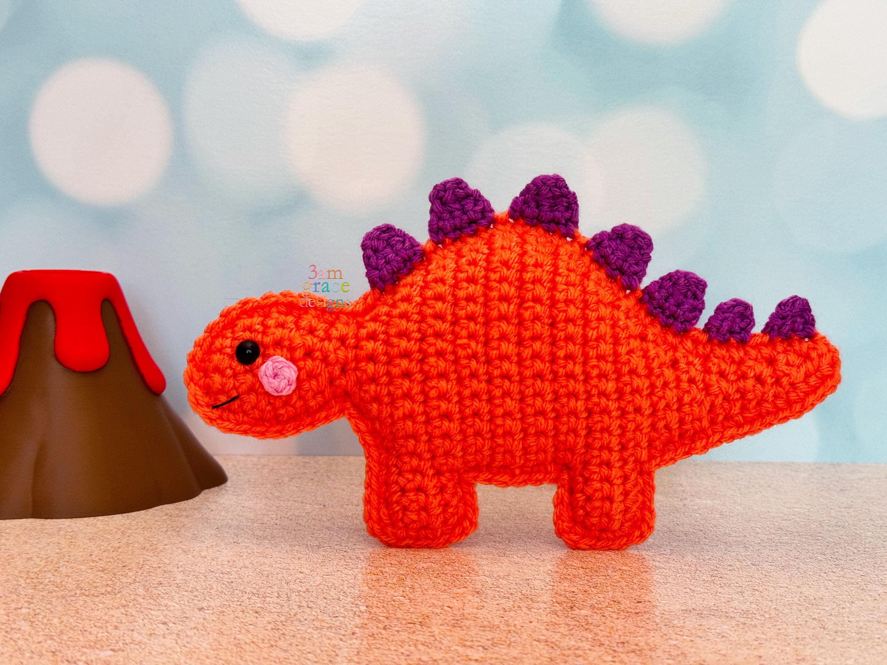 39 Stegosaurus Crochet Patterns: Unleash Your Creativity with Dinosaur Designs 39 Mini Stegosaurus Dinosaur Amigurumi Plushie Crochet