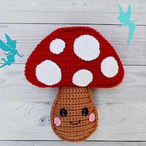 Mushroom Crochet Pattern, Mushroom Amigurumi Pattern, Mushroom Kawaii Cuddler, Mushroom Rag doll, Mushroom Ragdoll, Kawaii Mushroom Pattern