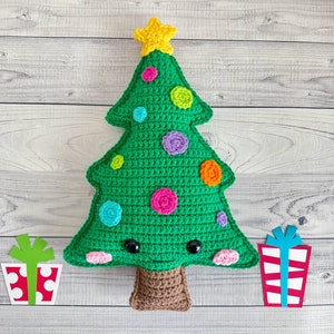 Christmas Tree Crochet Pattern, Christmas Tree Amigurumi Pattern, Christmas Tree Kawaii Cuddler, Christmas Tree Ragdoll, Crochet Tree image 9