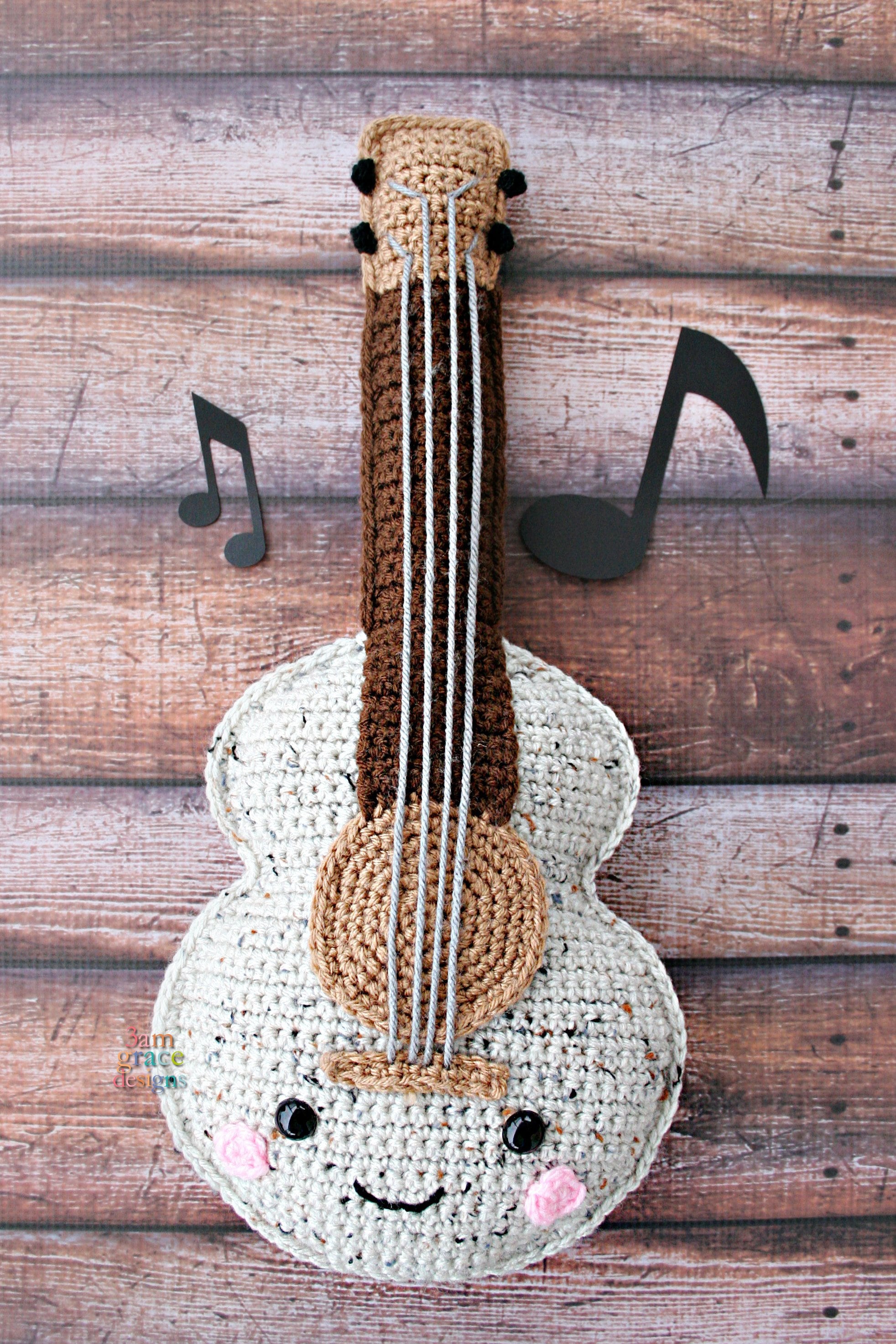 WEI crochet de guitare en bois massif à verrouillage automatique