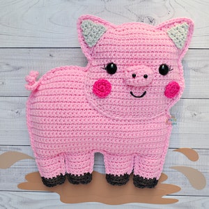 Pig Crochet Pattern, Pig Amigurumi Pattern, Pig Kawaii Cuddler, Piglet Crochet Pattern, Piglet Amigurumi Pattern, Piglet Ragdoll, Pig