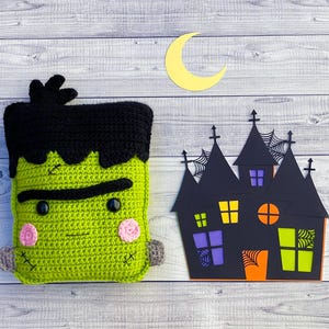 Frankenstein Crochet Pattern, Frankenstein Amigurumi Pattern, Frankenstein Kawaii Cuddler, Crochet Frankenstein Pattern, Frankenstein