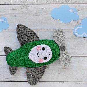 Airplane Crochet Pattern, Airplane Amigurumi Pattern, Airplane Kawaii Cuddler, Airplane Rag doll, Airplane Ragdoll, Airplane Plush