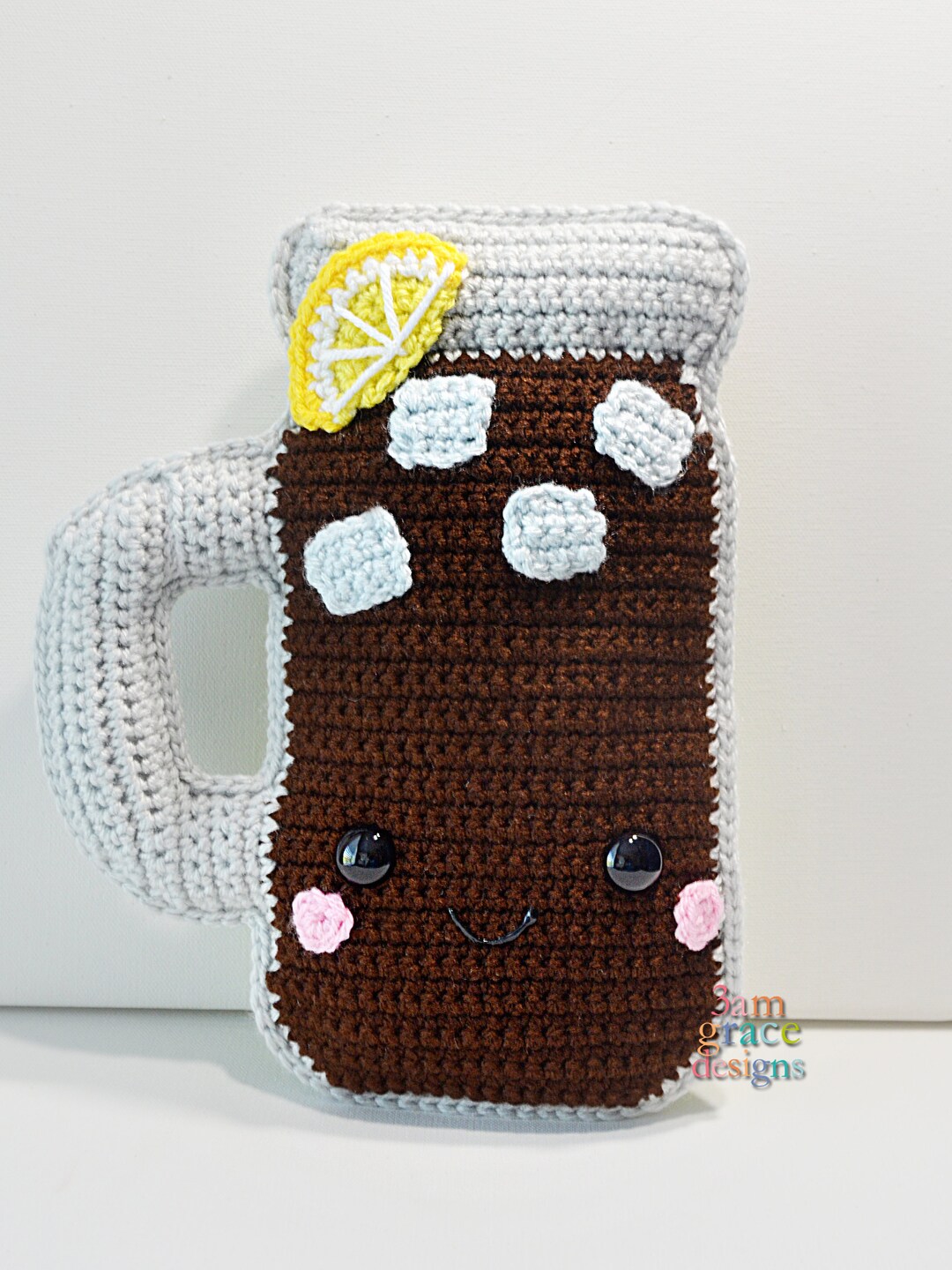 Sweet Tea Amigurumi Plushie Crochet Pattern Kawaii Cuddler Ragdoll PDF ...