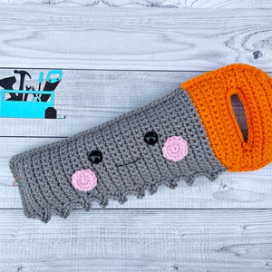 Saw Crochet Pattern, Saw Amigurumi Pattern, Saw Kawaii Cuddler, Crochet Tool Pattern, Crochet Tools, Kawaii