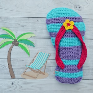 Patrón de crochet de chanclas, patrón de chanclas amigurumi, chanclas kawaii para acurrucarse, muñeca de trapo de chanclas, muñeca de trapo de chanclas, chanclas para acurrucarse