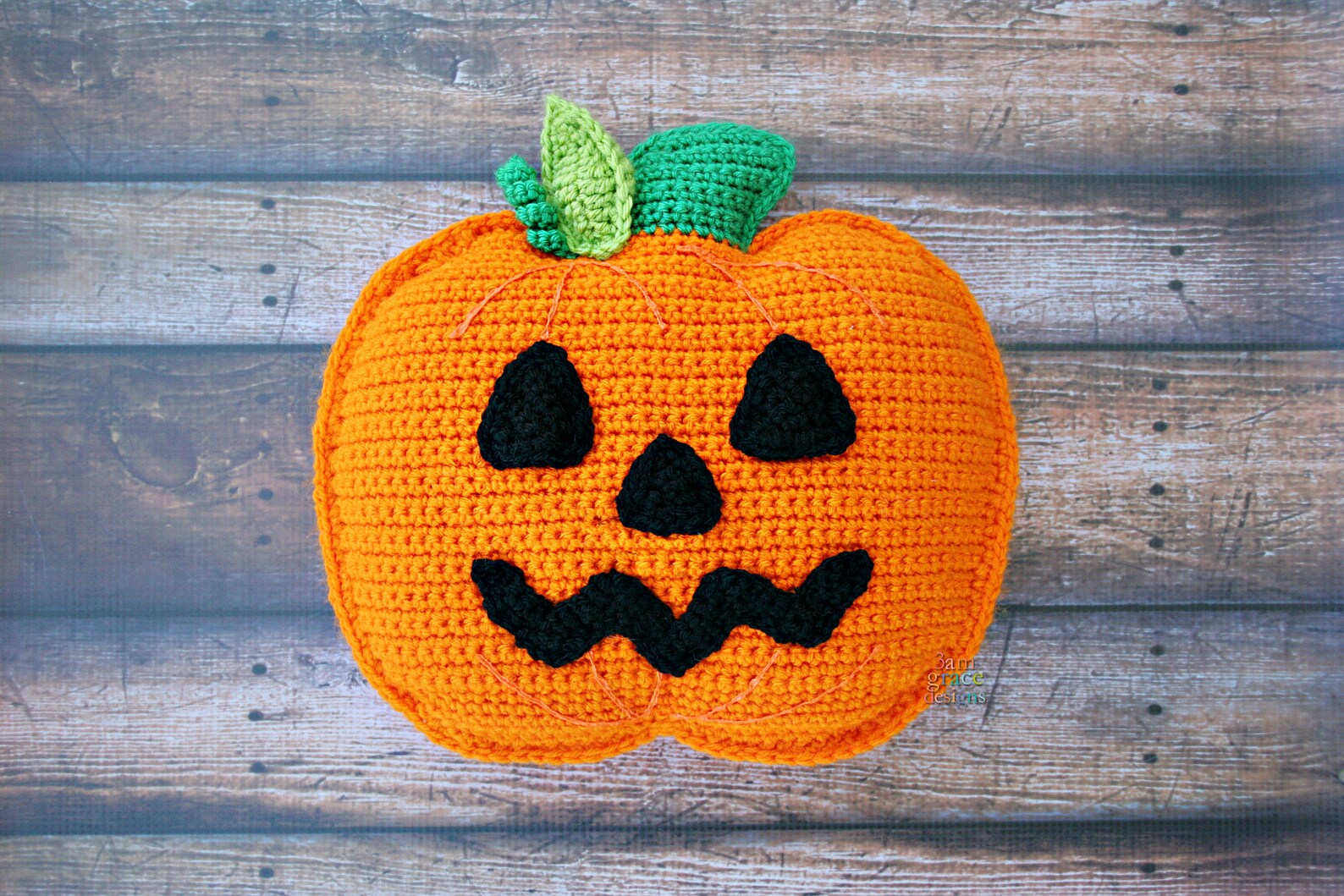 Jack O Lantern Crochet Pattern Jack O Lantern Amigurumi Etsy