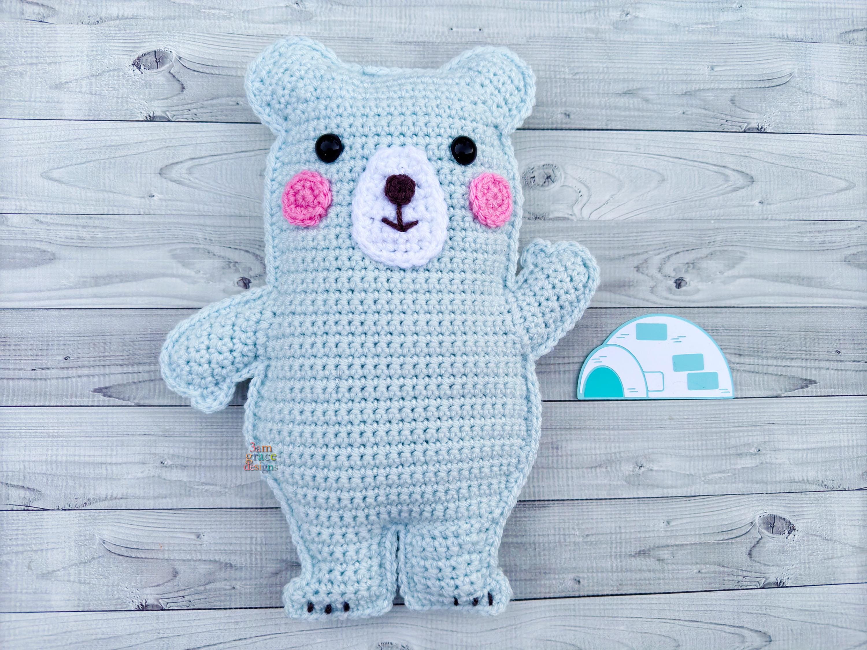 Polar Bear Amigurumi Plushie Crochet Pattern Kawaii