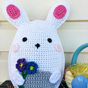Bunny Crochet Pattern, Bunny Amigurumi Pattern, Bunny Kawaii Cuddler, Bunny Rag doll, Bunny Ragdoll, Kawaii Bunny