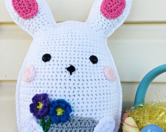 Bunny Crochet Pattern, Bunny Amigurumi Pattern, Bunny Kawaii Cuddler, Bunny Rag doll, Bunny Ragdoll, Kawaii Bunny