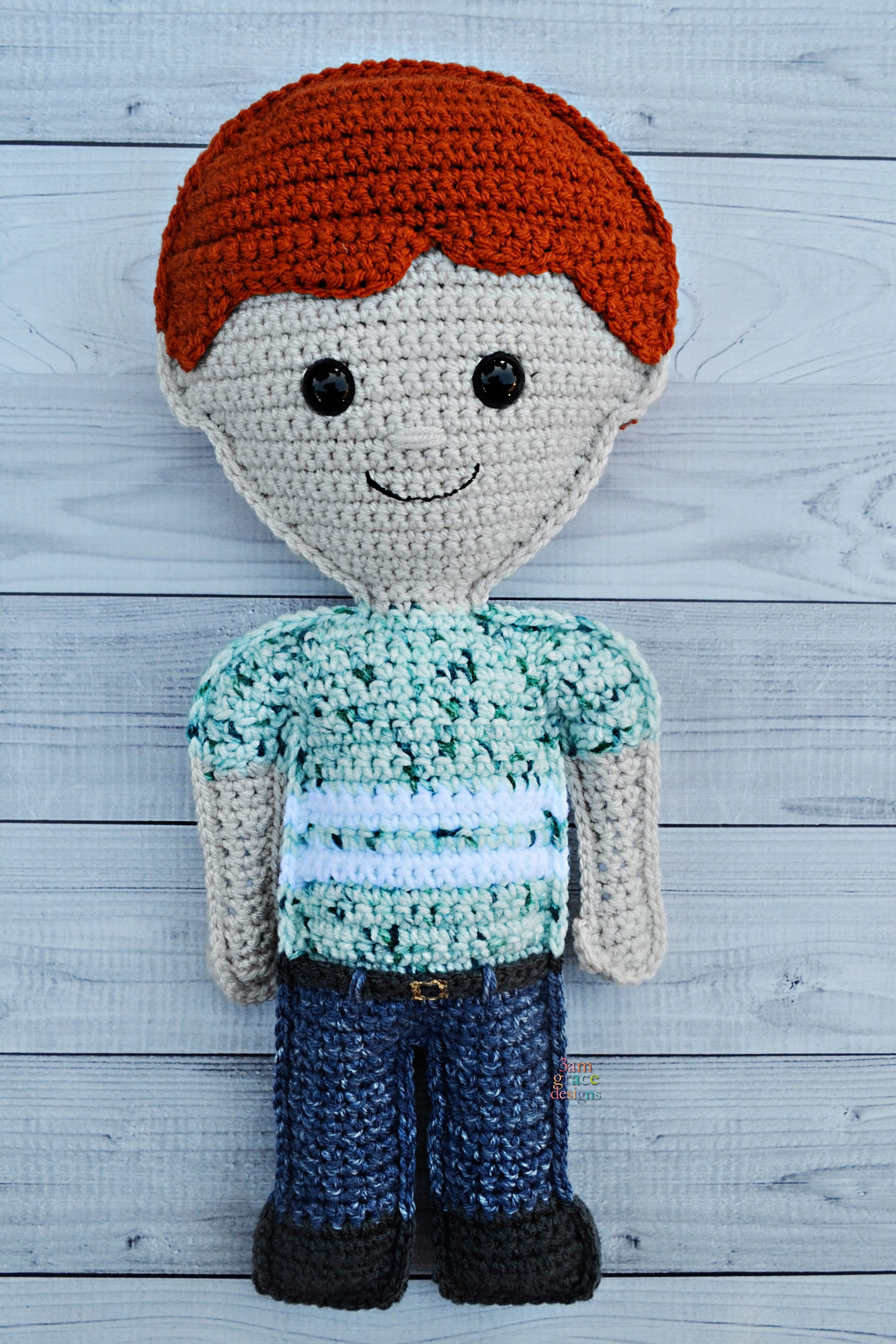 編みぐるみ 男の子 編み図