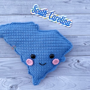 South Carolina Crochet Pattern, South Carolina Amigurumi Pattern, South Carolina Kawaii Cuddler, South Carolina Rag doll, South Carolina