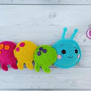 Caterpillar Crochet Pattern, Caterpillar Amigurumi Pattern, Caterpillar Kawaii Cuddler, Caterpillar Rag doll, Caterpillar Ragdoll,