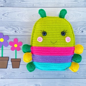 Caterpillar Crochet Pattern, Caterpillar Amigurumi Pattern, Caterpillar Kawaii Cuddler, Caterpillar Rag doll, Caterpillar Ragdoll,