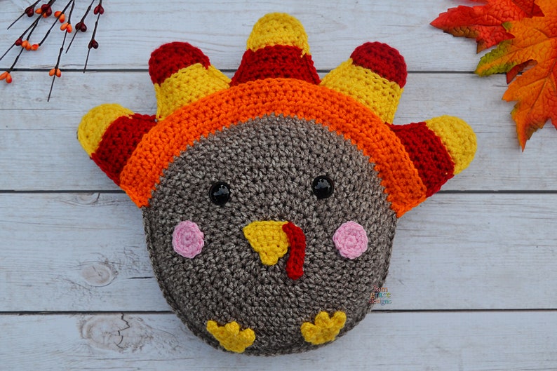 Turkey Crochet Pattern Turkey Amigurumi Pattern Turkey image 1