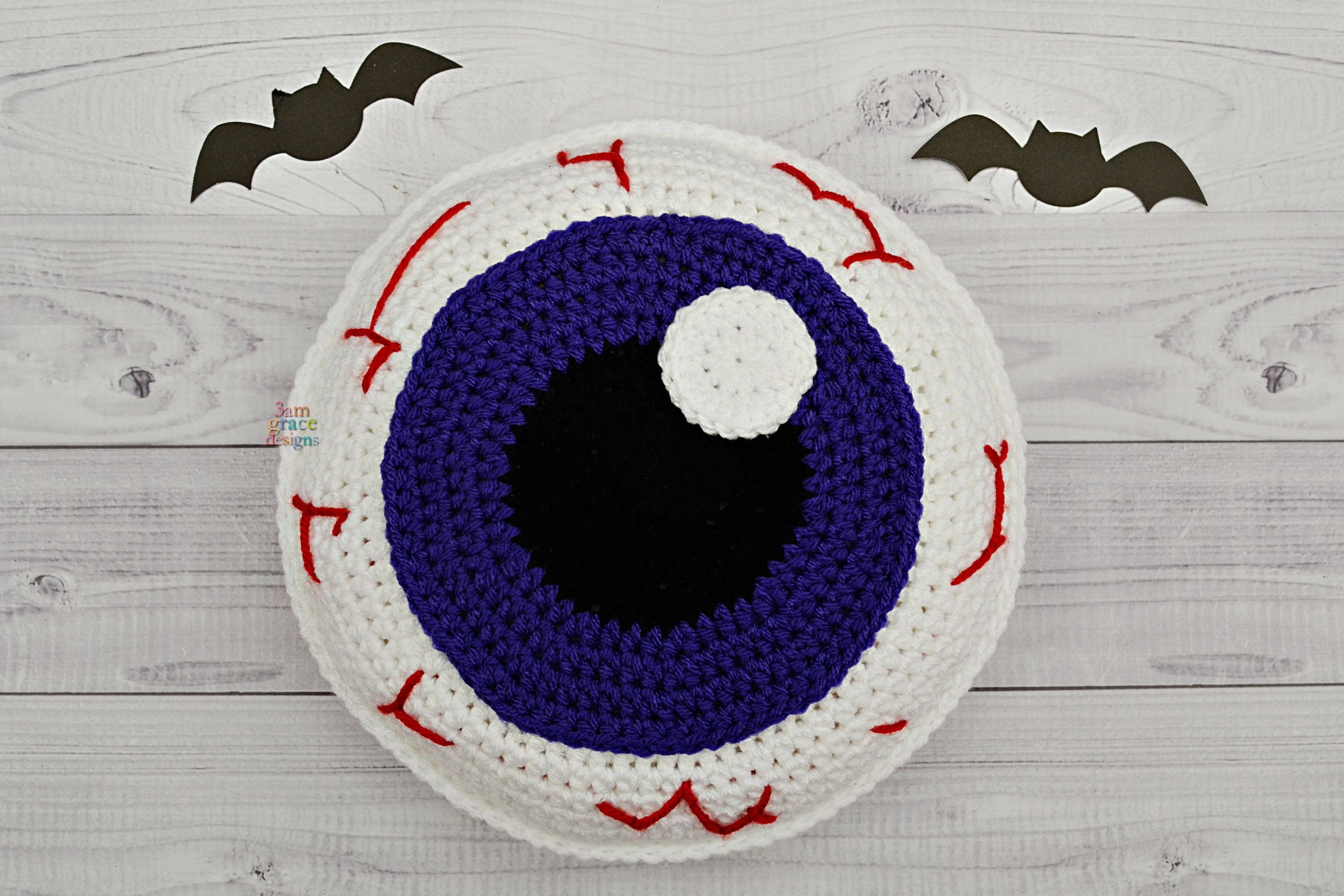 40 Eye Crochet Patterns: Mesmerizing Designs for Every Crochet Enthusiast 26 Eyeball Halloween Amigurumi Plushie Crochet