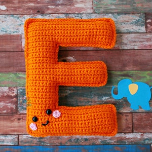 Letter E Crochet Pattern, Letter E Amigurumi Pattern, Alphabet Crochet Pattern, Alphabet Amigurumi Pattern, Letter E Ragdoll, Letter E