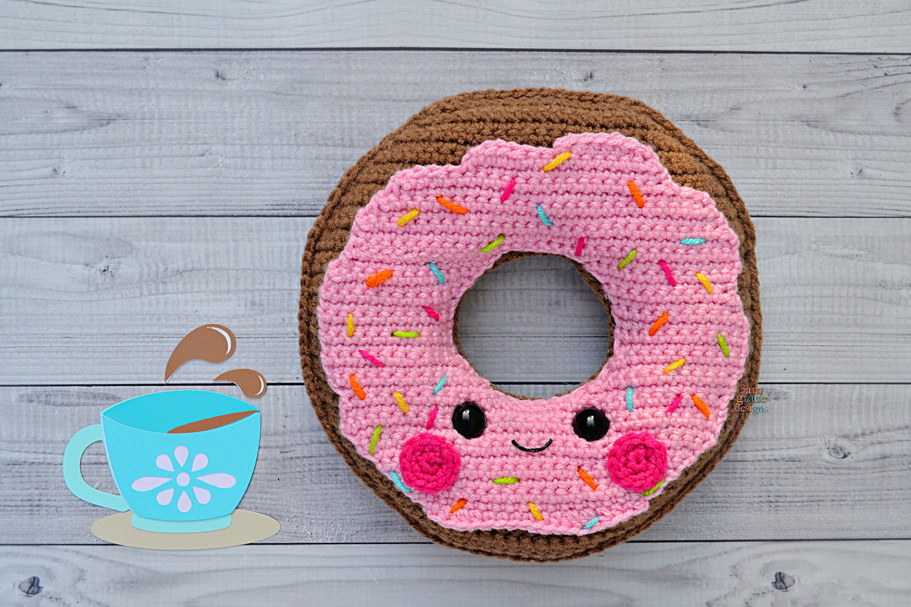 35 Donut Crochet Patterns for Sweet Amigurumi, Plushies, and Giftable Treats 19 Donut Amigurumi Plushie Crochet Pattern Kawaii Cuddler
