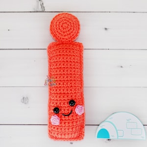 Patrón de crochet con la letra I minúscula, patrón de amigurumi con la letra I, patrón de crochet con el alfabeto, patrón de amigurumi con el alfabeto, muñeca de trapo con la letra I