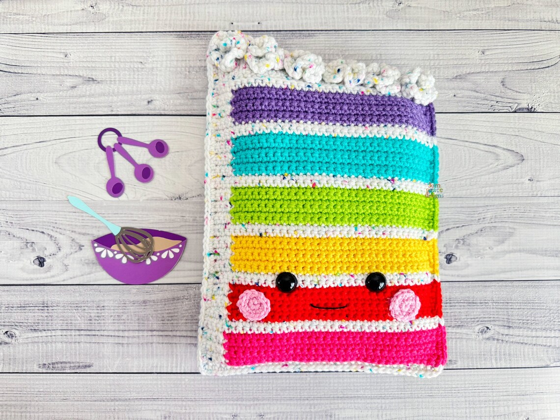 Layer Cake Amigurumi Plushie Crochet Pattern Kawaii Cuddler Ragdoll PDF ...