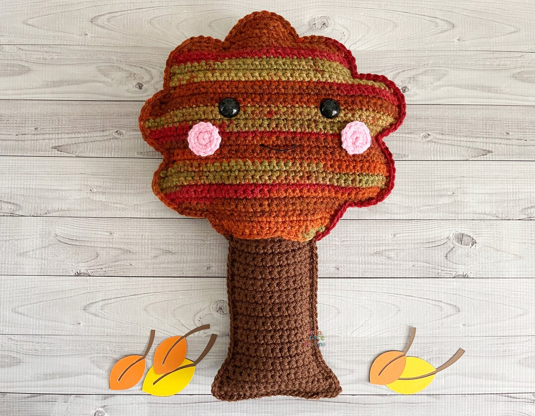 Tree Amigurumi Plushie Crochet Pattern Kawaii Cuddler Ragdoll PDF ...