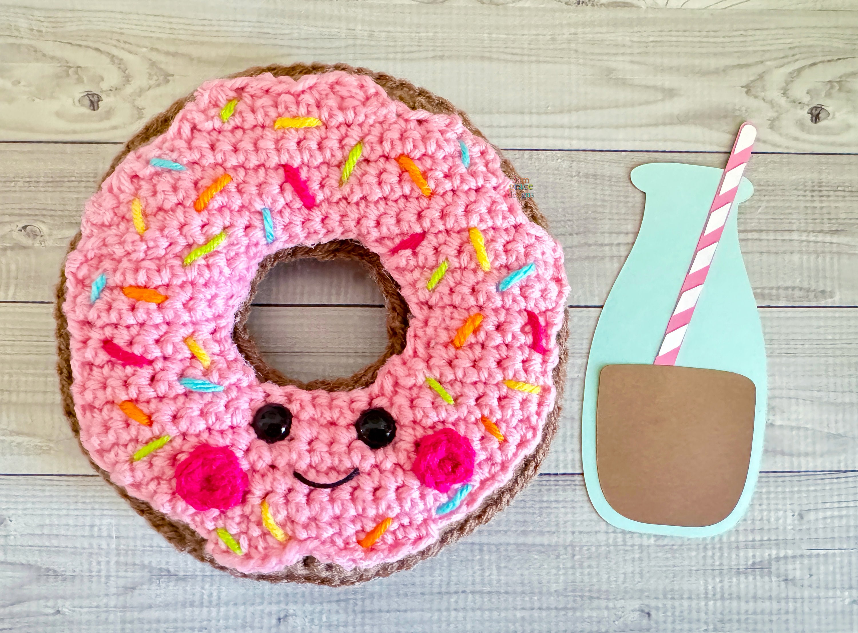 35 Donut Crochet Patterns for Sweet Amigurumi, Plushies, and Giftable Treats 20 Mini Donut Amigurumi Plushie Crochet Pattern Kawaii