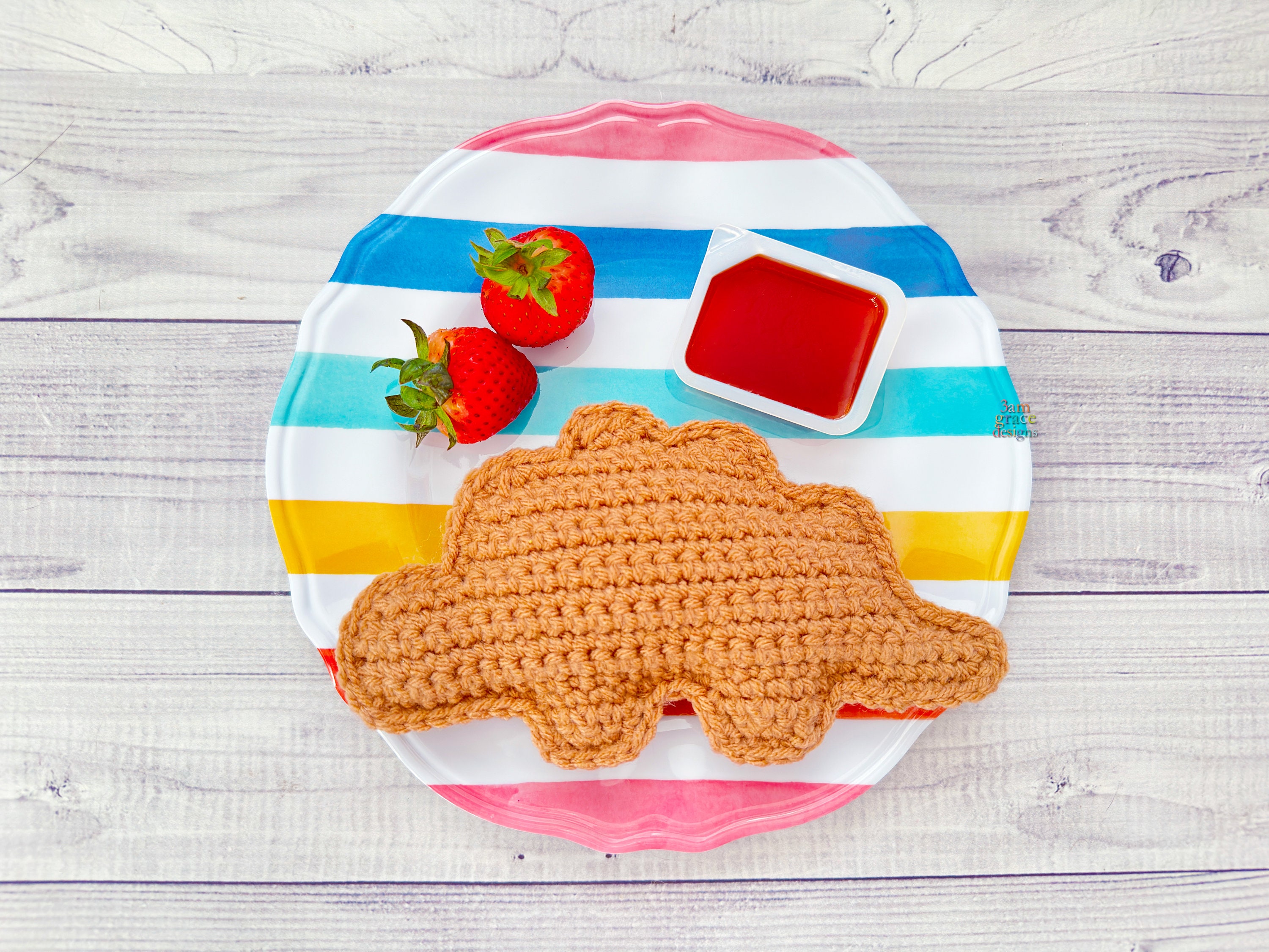 39 Stegosaurus Crochet Patterns: Unleash Your Creativity with Dinosaur Designs 28 Mini Stegosaurus Dinosaur Chicken Nugget Amigurumi