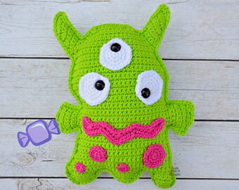 Monster Crochet Pattern, Monster Amigurumi Pattern, Monster Kawaii Cuddler, Monster Rag doll, Monster Ragdoll, Kawaii Monster