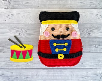 Nutcracker Squish Crochet Pattern, Nutcracker Squish Amigurumi Pattern, Nutcracker Squish Kawaii Cuddler, Nutcracker Squish Ragdoll