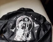 Custom order - Nightmare Before Christmas hand painted jacket