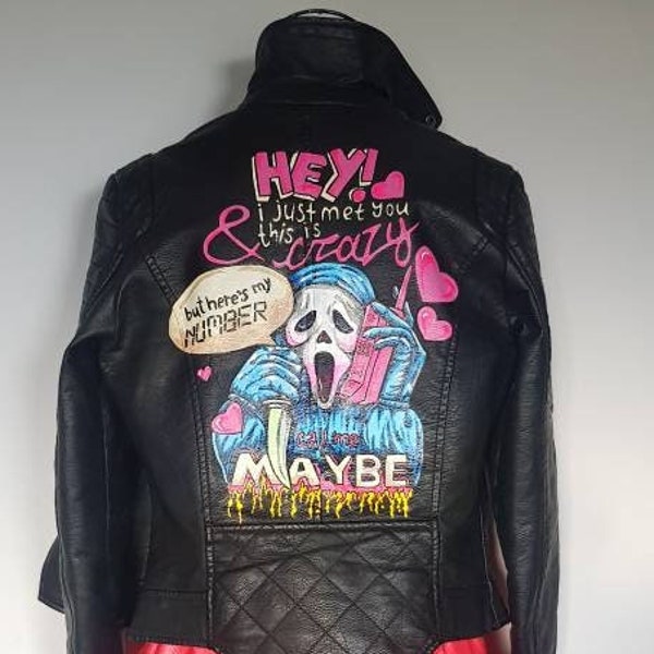 Custom Leather Jacket Etsy UK