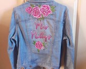 Handpainted custom denim jackets