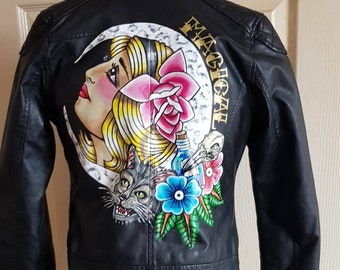 Handpainted jacket