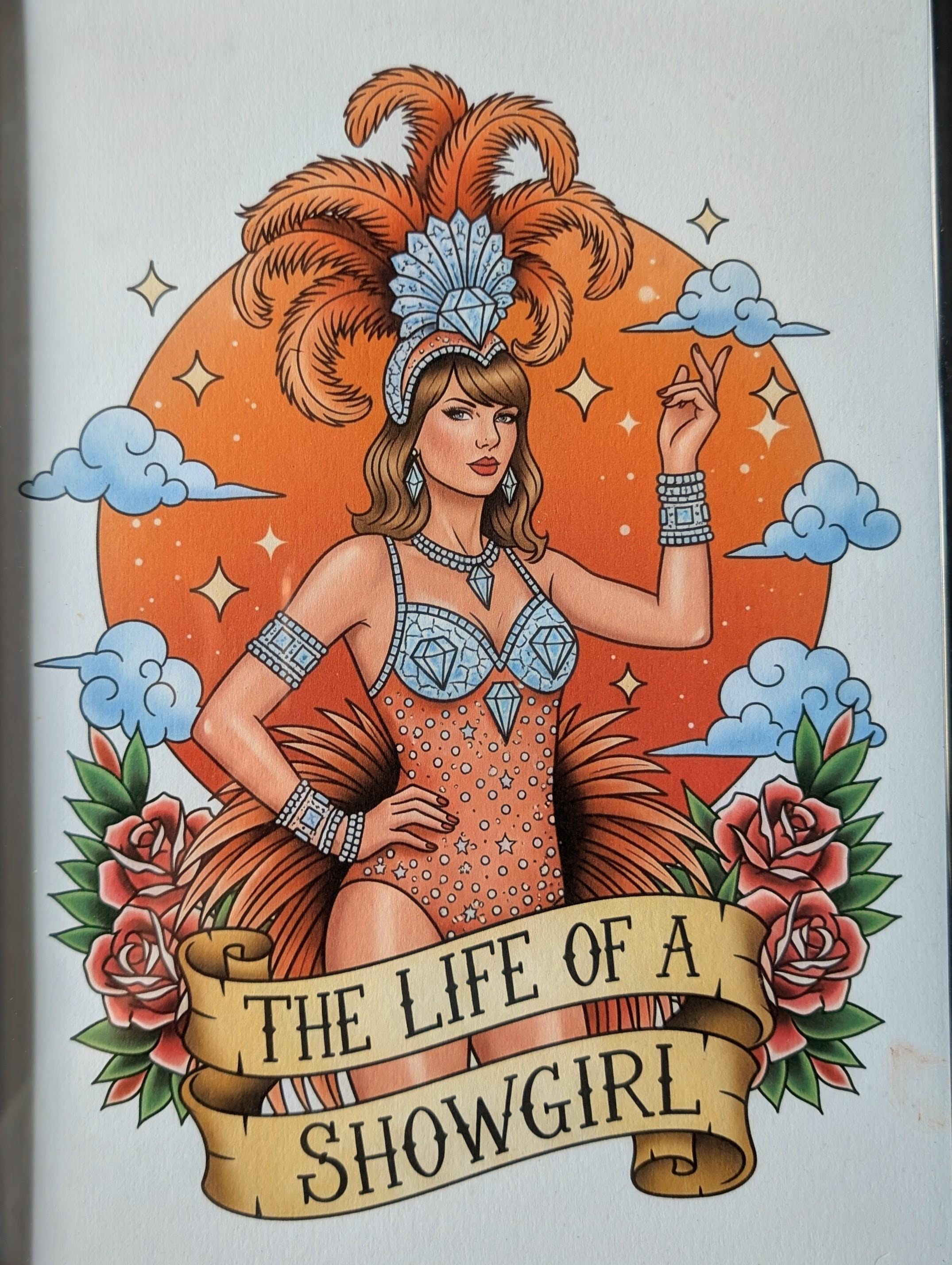 ミュージシャン The Life of a Showgirl Posters (Replica) The Life