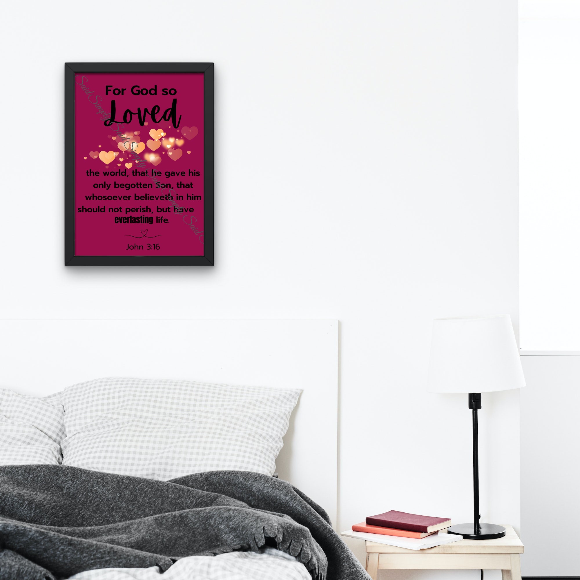 Christian Wall Art Bible Verse Picture Scriptures LDS Mormon Church of ...