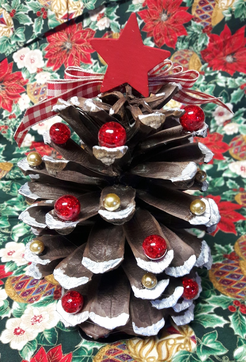 Pino Cono árbol de Navidad Cono de pino gigante Tonos | Etsy