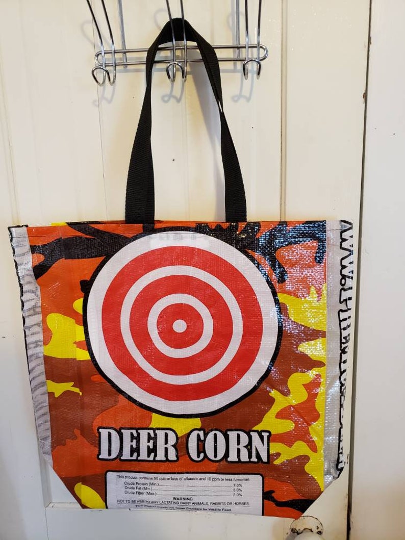 Assortment of Deer Feed Bag Totes Free Ship Etsy