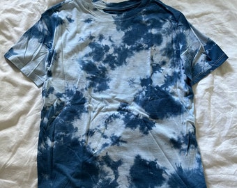 Indigo Tie Dye T-Shirt - Kids Large