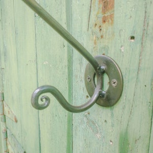 Hand Forged Double Coat and Hat Hook image 4