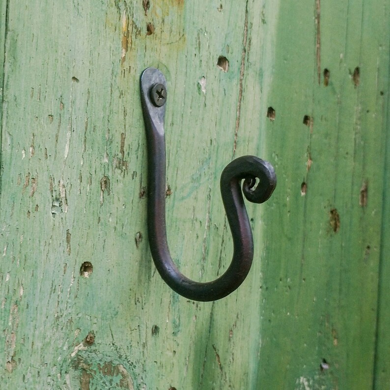 Hand J Hooks Thumbprint Hooks Etsy