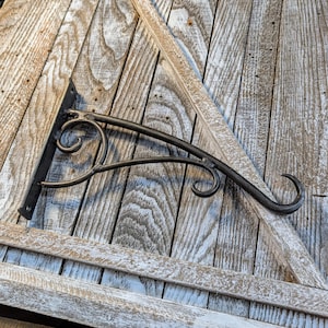 Hand Forged Plant Hanger, design no. 14, Custom Made