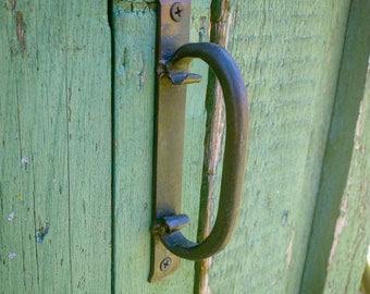 One of a kind hand Forged door pull no. 2